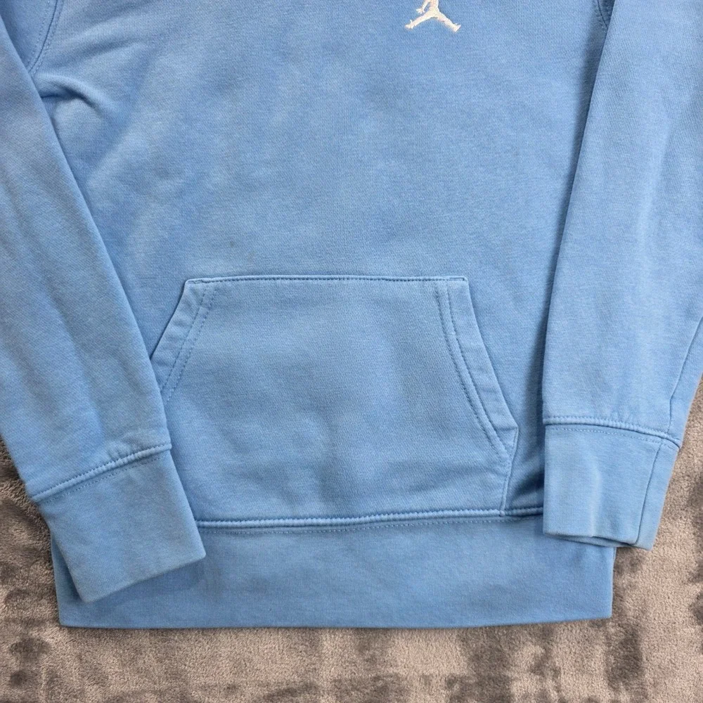 Jordan Hoodie‎ Boys Small Blue Jumpman Logo Fleece Pullover Sweatshirt